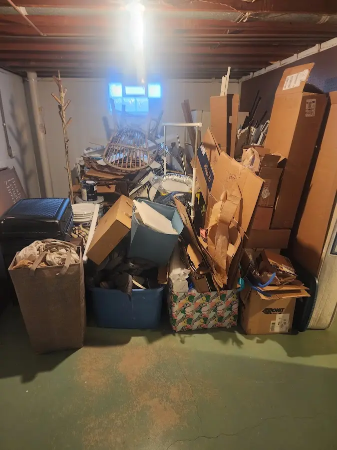 Roll-off dumpster container at job site for Construction Dumpster Rental in Ocean View